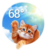 「萌貓報天氣」這次讓貓主播來告訴你，該穿什麼出門吧！（Android）
