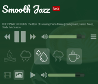 Smooth Jazz 線上爵士樂、環境音播放器，可加入自己喜歡的 YouTube 音樂！