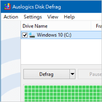 [免費] Auslogics Disk Defrag v9.4.0.2 硬碟重組軟體