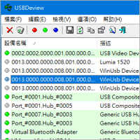 USBDeview v3.07 監控 USB 使用記錄，抓出偷插偷用、偷資料