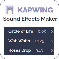 Sound Effects Maker 幫影片加入趣味音效，只要簡單三步驟！
