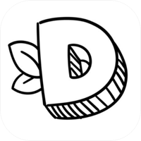 「Doodle Book」繪圖靈感無限產生的手繪塗鴉本（iPhone, iPad）