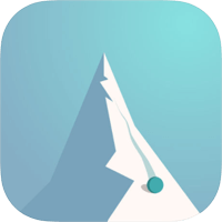 Chilly Snow 玩起來好舒壓的滾球滑雪遊戲（iPhone, Android）