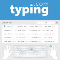 Typing.com 關卡式英打訓練課程，難度由淺入深還有多種小遊戲！
