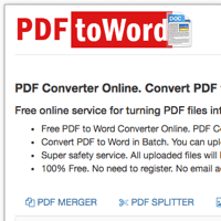 PDFConvertFree 免費線上 PDF 轉檔/壓縮/分割/翻轉/加密工具（支援 Word, Excel 轉檔）