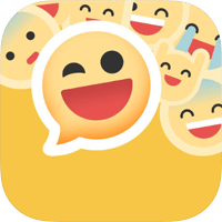 「Emoji 相機」可當馬賽克用也可增加趣味的照片編輯 App
