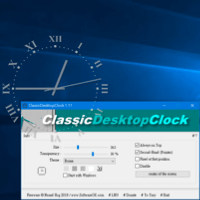 ClassicDesktopClock v1.92 桌面大時鐘（指針式）