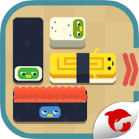 「壽司華容道」看起來可愛又好吃的益智遊戲（iPhone, Android）