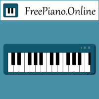 FreePiano.Online 用電腦鍵盤取代琴鍵來演奏一曲吧！