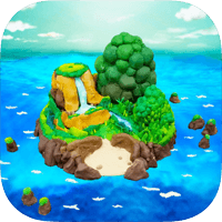 「粘土無人島」獨特黏土畫風！超耐玩的逃脫生存遊戲（iPhone, Android）