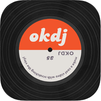 「OKDJ」用黑膠唱盤刷出你的創意音樂短片！（iPhone, iPad）