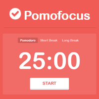 「Pomofocus」免安裝！網頁版番茄工作鐘，可搭配 To Do List 使用！