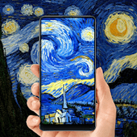 與名畫家近距離的接觸！「梵高牆紙」拿起手機就能欣賞名畫（Android）