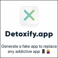 手機也需要排毒？！「Detoxify.app」用假的 App 圖示取代已上癮的 App！