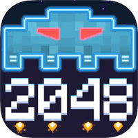 「侵略者 2048」把數字變導彈，打敗想入侵的外星人！（iPhone, Android）