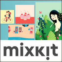 Mixkit Art 高質感藝術插圖庫，免費下載可商用！