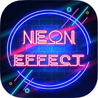 「Neon Animation Effects」超適合聖誕節用的霓虹燈動態貼圖編輯器（iPhone, iPad）