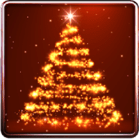 「Christmas Live Wallpaper」魔法般夢幻的閃亮聖誕樹動態桌布（Android）