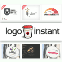 Logo Instant 圖標設計模版 PSD、AI 檔免費下載，個人、商用皆可！