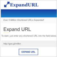 ExpandURL 短網址分析、預覽、還原工具