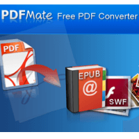 PDFMate PDF Converter 轉檔軟體（將 PDF 轉成 ePub, Text, html, swf, doc 或圖檔）