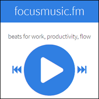 需要專注時，就打開「focusmuisc.fm」四種音樂頻道線上免費聽！