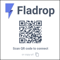 「Fladrop」掃描 QR Code 就能在不同裝置間互傳檔案