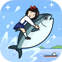日本少女的奇異幻想！「金槍魚 GO！」騎著大魚在海上奔馳的冒險遊戲（iPhone, Android）