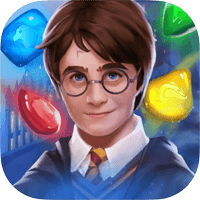 「哈利波特：解謎魔咒」滿滿的故事元素，哈迷必玩的魔法三消遊戲！
