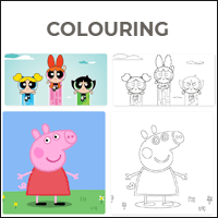 Colouring 著色線圖產生器，想要塗什麼圖案都可以生給你！