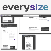 「everysize」輸入網址立即查看在各種螢幕尺寸的呈現效果