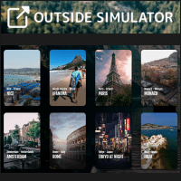 好想出國嗎？打開 Outside Simulator 用眼睛、耳朵帶「心」去旅行！