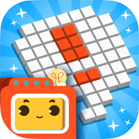 「開心方塊」可訓練邏輯推理的點陣拼圖遊戲（iPhone, Android）