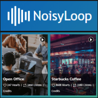 NoisyLoop 在家工作、唸書必備！15 種城巿環境音播放器