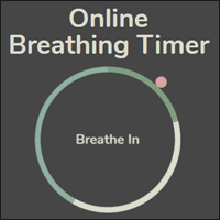 壓力大時，就跟著「Online Breathing Timer」進行呼吸運動
