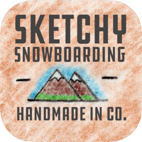 [限時免費] Sketchy Snowboarding 在圖畫紙上玩滑雪遊戲（iPhone, iPad）