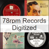 「78rpm Records Digitized」超過 20 萬張數位化古董黑膠唱片，線上免費聽還可下載收藏！