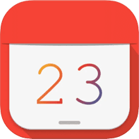 WidgetCal 可以直接把日曆擺在桌面上的小工具（iPhone, iPad）