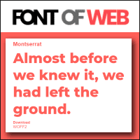 Font of Web 貼上網址自動辨識網站中使用的所有字型，並提供下載連結！