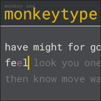 Monkeytype 線上英打練習工具，多種測驗模式！不只練英打也可練各種程式語言！