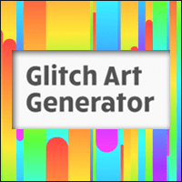 Glitch Art Generator 故障藝術隨機背景圖產生器