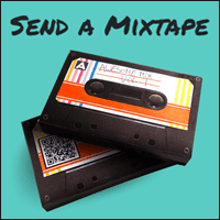 復古浪漫又特別的禮物！「Send a Mixtape」用線上音樂清單做成混音帶