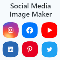 Social Media Image Maker 六大社群網站專用圖片線上製作工具