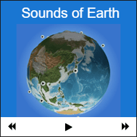打開「Sounds of Earth」一起聆聽地球之聲