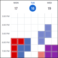 Calendar Tetris 行事曆俄羅斯方塊遊戲