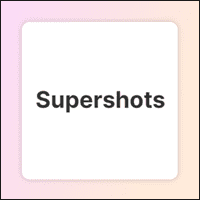Supershots 漸層背景產生器，提高螢幕截圖、照片、圖片的質感！