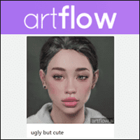 Artflow 虛擬頭像產生器，輸入形容詞自動生成獨特頭像！