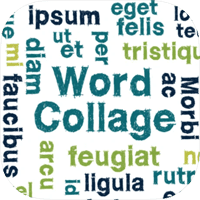 [限時免費] Word Collage 文字雲產生器，可輸入文字或網址自動擷取文字！