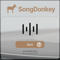 SongDonkey 免費的人聲、音樂伴奏分離工具