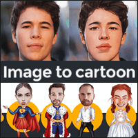 「Image to Cartoon」效果超級棒的照片卡通化頭像產生器